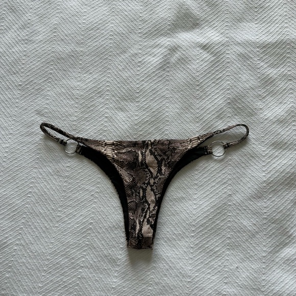 Frankie’s swim bikini bottom snakeskin - Picture 3 of 3